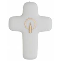 Croix 13 x 9 cm - Albâtre avec dorure