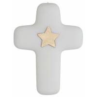 Croix 13 x 9 cm - Albâtre avec dorure