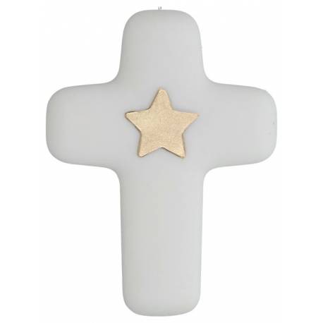 Croix 13 x 9 cm - Albâtre avec dorure