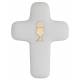 Kruis 13 x 9 cm - Alabaster verguld 