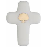Croix 13 x 9 cm - Albâtre avec dorure