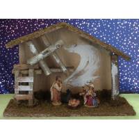 Cabane + 5 Pers 07 Cm (27,5x20x11cm)