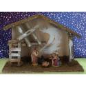 Cabane + 5 Pers 07 Cm (27,5x20x11cm)
