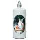 Lampe de cimetière Ange gardien avec 2 piles AA incluses