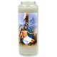 Neuvaine en verre / blanc / Pieta