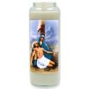 Neuvaine en verre / blanc / Pieta