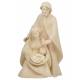 Ste Famille Bois Sculpté 25 Cm Naturel