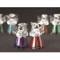 Ange 4 Cm Verre Six couleurs (assortiments) 6 / Set
