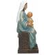 Statue 20 cm Vierge et enfant assise