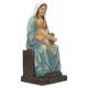 Statue 20 cm Vierge et enfant assise