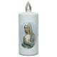 Lampe de cimetière N.D. de Banneux avec 2 piles AA incluses