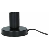 Socquet métal pour lampe-croix E27 - noir
