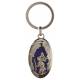 Sleutelhanger - H Kristoffel 44 X 26 mm - Email blauw 