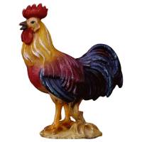 Coq pour personnages de crèche de 10 cm Couleur
