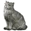 Kat voor kerstfiguren van 10 cm / Gekleurd 