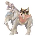 Houtsnijwerk Bagage voor kerstfiguren van 10 cm / Gekleurd 