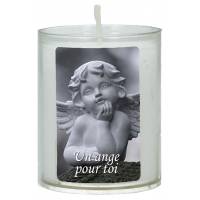 Bougie de circonstance 65 x 50 mm - Un ange pour toi