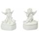 Doos / Hart met engel zittend 3 / set 