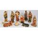 Personnages de crèche de Noël - 11 figurines de 40 cm