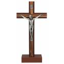 Croix sur base 22 X 8 cm Bois