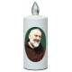 Lampe de cimetière Saint Padre Pio