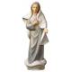Statue en bois sculpté Notre Dame de la Paix moderne 23 cm couleur