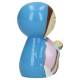 Statue Vierge Marie et enfant Jésus 10 x 5 cm en bois