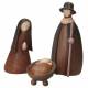 Personnages de crèche de Noël - 11 figurines de 15 cm