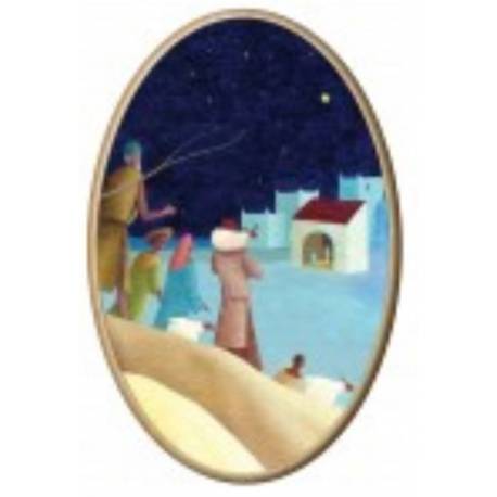 Kader Hout Ovaal 10 X 15 Cm Eric Puybaret 