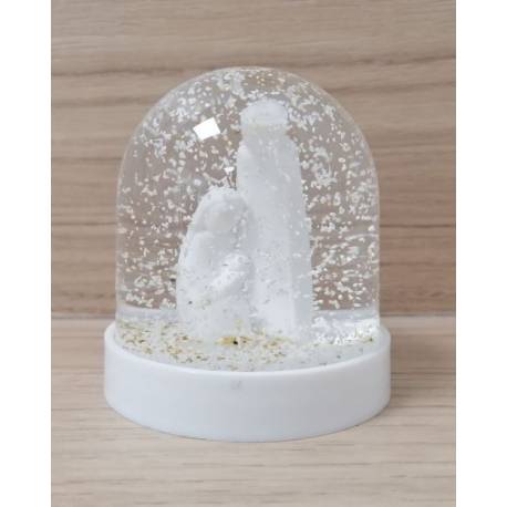 Sneeuwbol - H Familie Emany -H 8.5 cm 