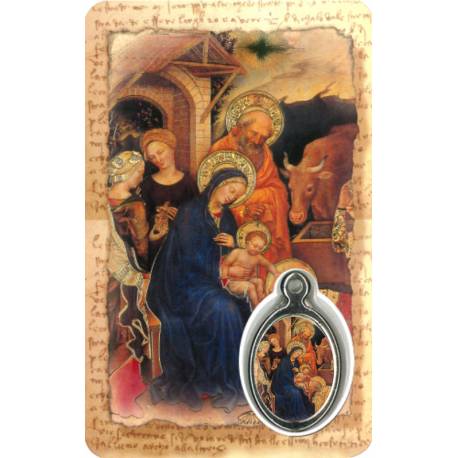Kaart-Med-Gebed - Kerstmis - 6 Talen 