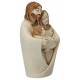 Hele kleine Heilige Familie in albaster met gouden rand 6.5 x 4.5 x 3.5 cm 