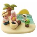 Kerststal Aardewerk - "Crèche du monde" Cuba 