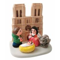 Crèche de Noël en terre cuite - "Crèche du monde" Paris