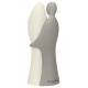 Nativité en résine blanche et grise 13 cm