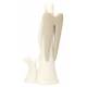 Ange blanc et beige 16 cm