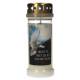 Bougie 6J / CD / blanc / Colombe + Texte NL