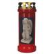 Kaars 6D / KK / rood / Knielende engel 