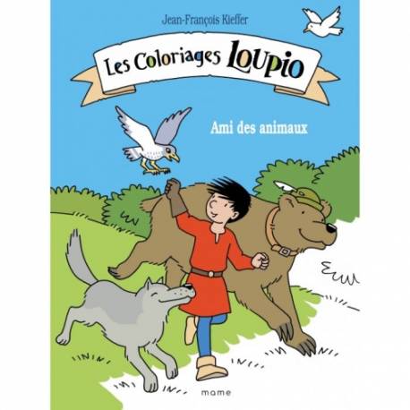 Les coloriages Loupio - Ami des animaux