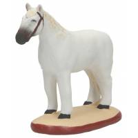 Santon Gateau 7 Cm Cheval camargue