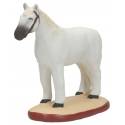 Santon Gateau 7 Cm Cheval camargue
