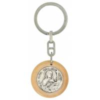 Porte-Clefs 33 Mm Sainte Rita Olivier