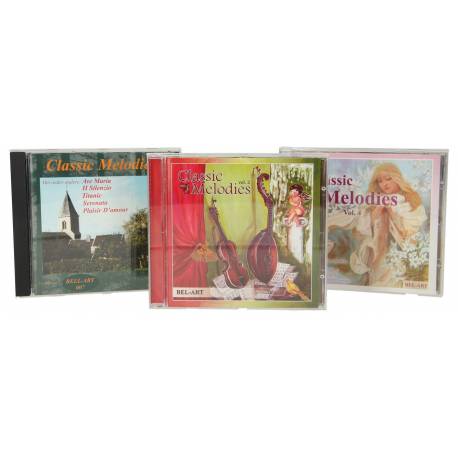 Pack van drier CD's Classic Melodies 