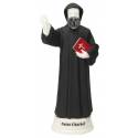 Statue 21 cm - Albâtre - St Charbel Couleur
