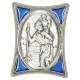 Méd. Aimantée St Christophe 30X40 mm Email bleu