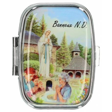 Medicijndoosje 5 X 3 cm - 3 Vakjes - Banneux Versch. 