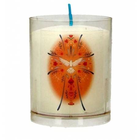 Paaskaarsje 65 x 50 mm - Heilige Geest 