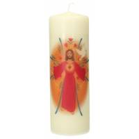 Bougie 180 X 60 mm - Christ Ressuscité