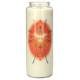 Neuvaine en verre / blanc / Saint Esprit