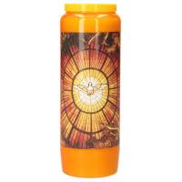Noveenkaars / oranje / Heilige Geest 